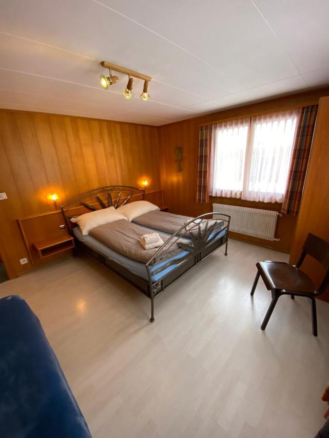 Ferienwohnung Allalinblick Saas-Fee Exterior foto