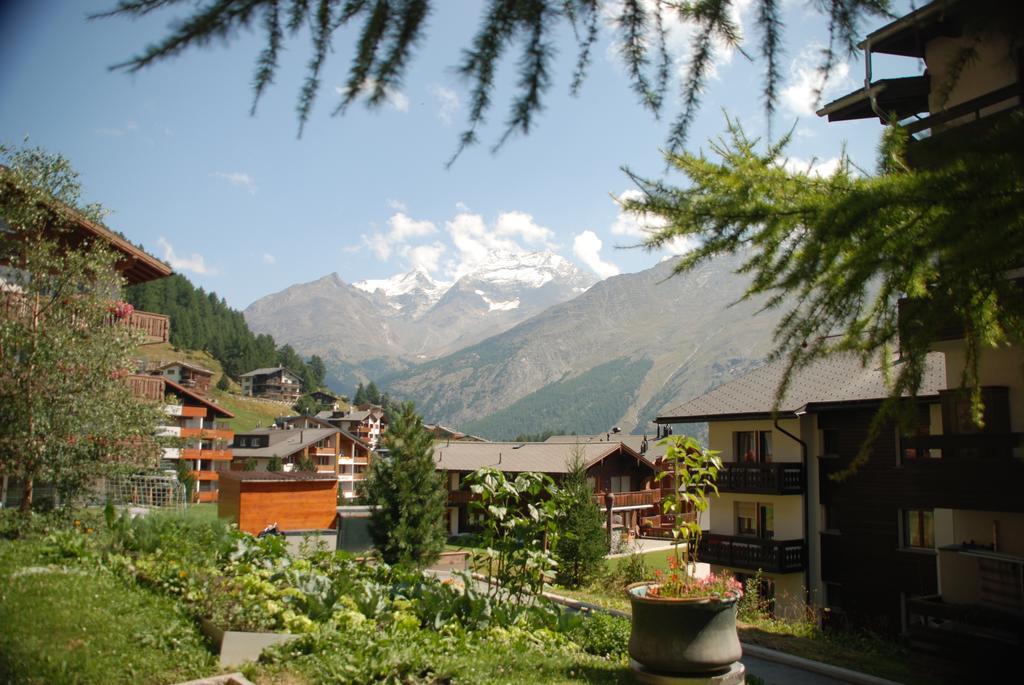 Ferienwohnung Allalinblick Saas-Fee Exterior foto