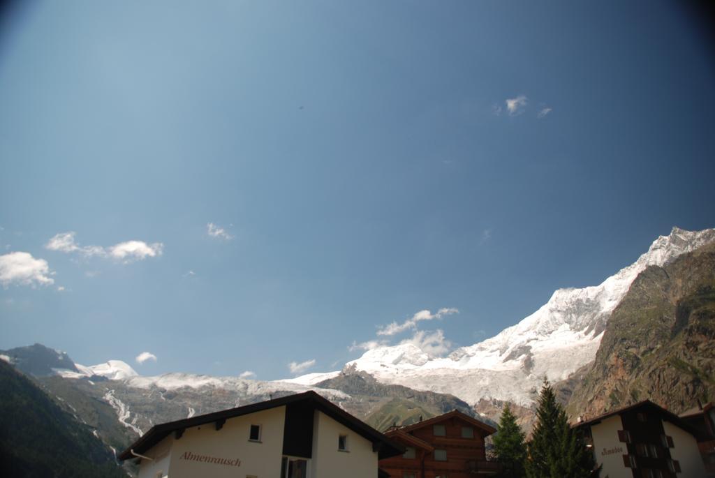 Ferienwohnung Allalinblick Saas-Fee Exterior foto