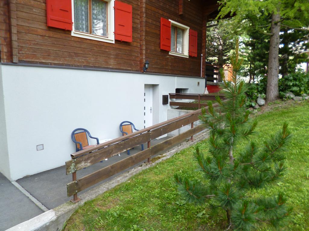 Ferienwohnung Allalinblick Saas-Fee Exterior foto