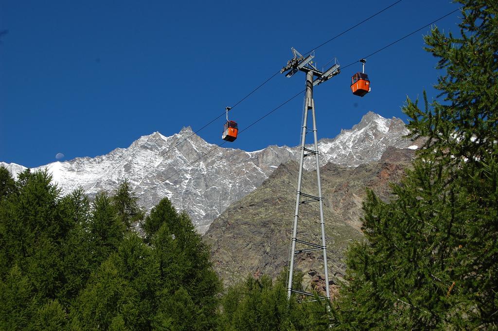 Ferienwohnung Allalinblick Saas-Fee Exterior foto