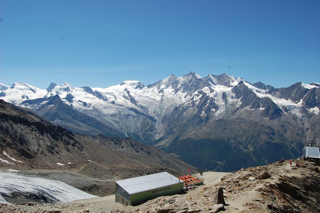 Ferienwohnung Allalinblick Saas-Fee Exterior foto